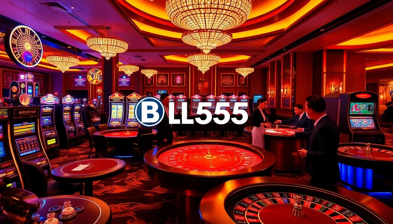 Exciting betting experiences at BL555 with stylish casino tables and dynamic games.