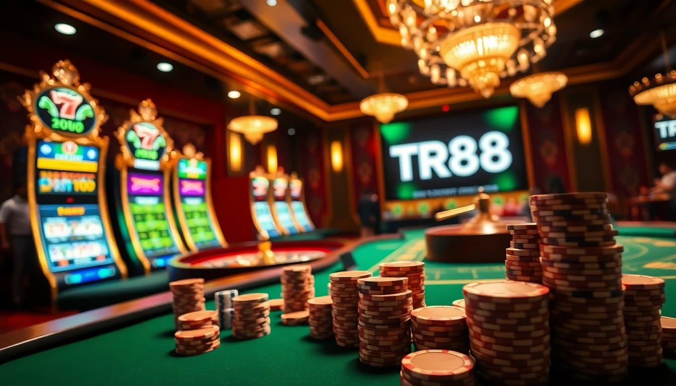 Experience thrilling gameplay at https://tr88games.com/ with vibrant casino visuals and luxury ambiance.