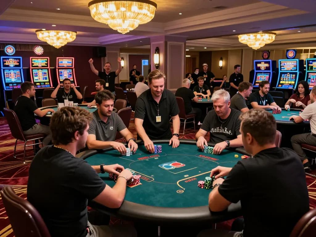 Join the action at 789 WIN’s vibrant poker tables, capturing the thrill of strategic play.