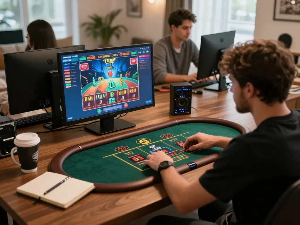 Experience thrilling moments at VaoBet while enjoying live dealer games from home.