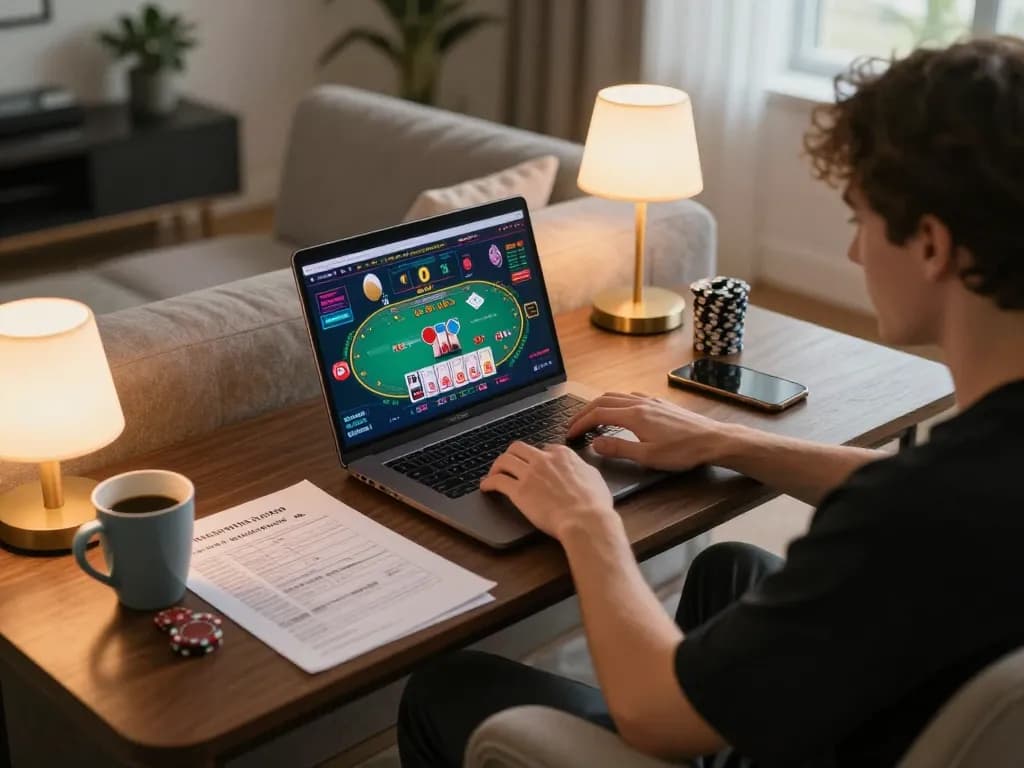 Playing engaging online casino games with a focus on link slot gacor strategies in a cozy atmosphere