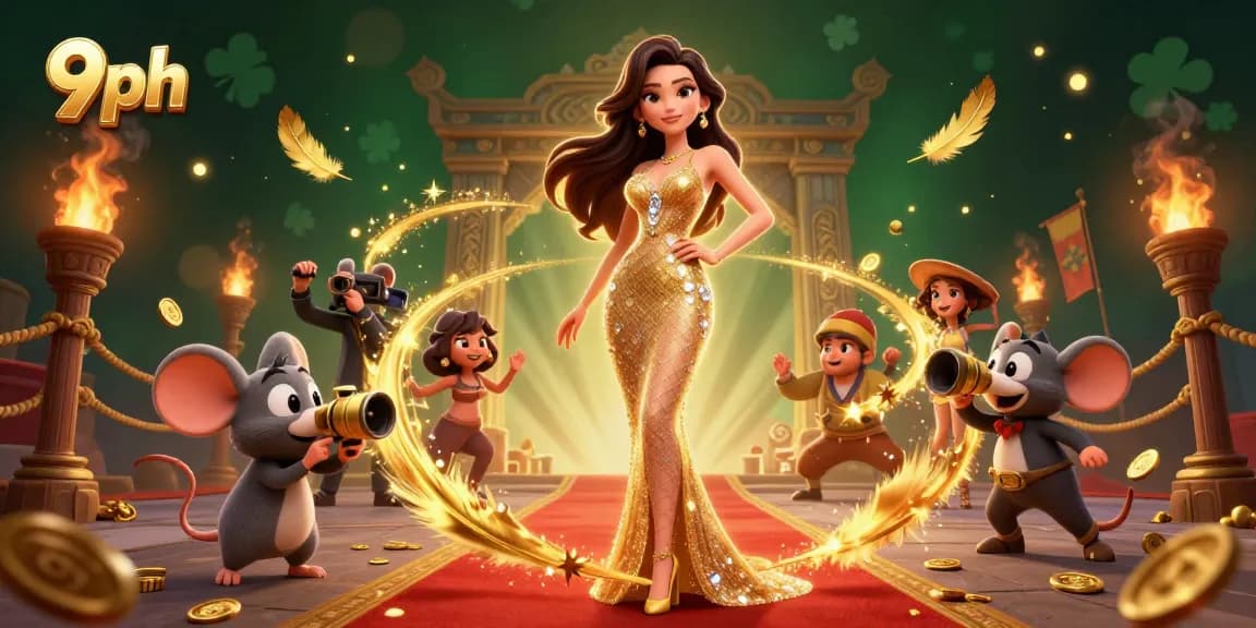 Elevate your game at 9ph with a stunning casino-themed digital illustration.
