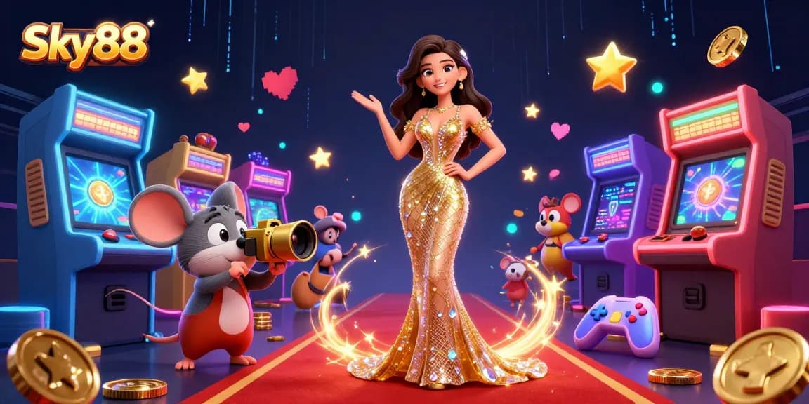 Sky88 captivates players with engaging gaming experiences through dynamic casino visuals and vibrant elements.