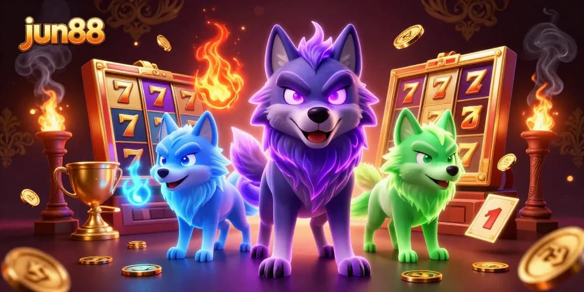 Experience the excitement of jun88’s slot games with captivating characters and dynamic elements!