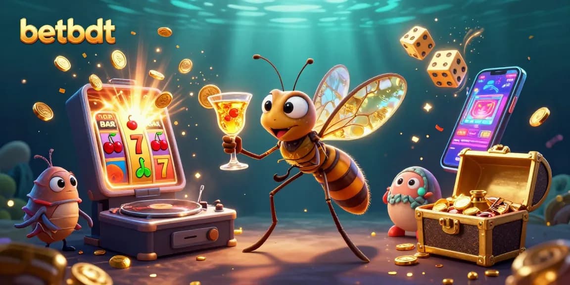 Spin and win with betbdt's thrilling 3D casino adventure featuring dynamic characters and vibrant game elements.