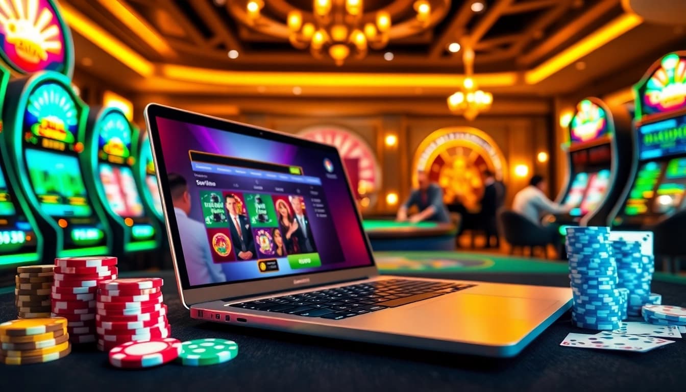 Experience the thrill of online gambling at https://kuwinblog.com/ with exciting poker games and vibrant slots.