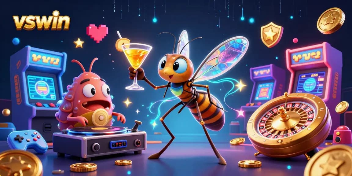 Engage with thrilling vswin casino games amidst vibrant 3D visuals and captivating animations.