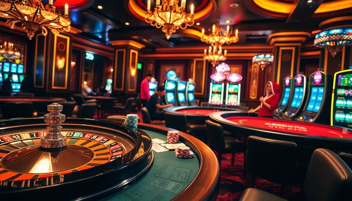 Experience high-stakes excitement at the jl55 club with vibrant poker games and roulette action.