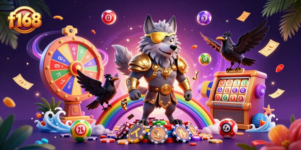 Experience thrilling gaming moments at f168 with vibrant lottery elements and Norse legends.
