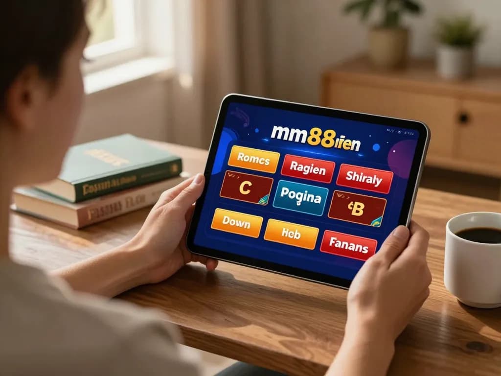 Engaging in live gameplay on mm88 reisen, user immersed in strategic online betting actions.
