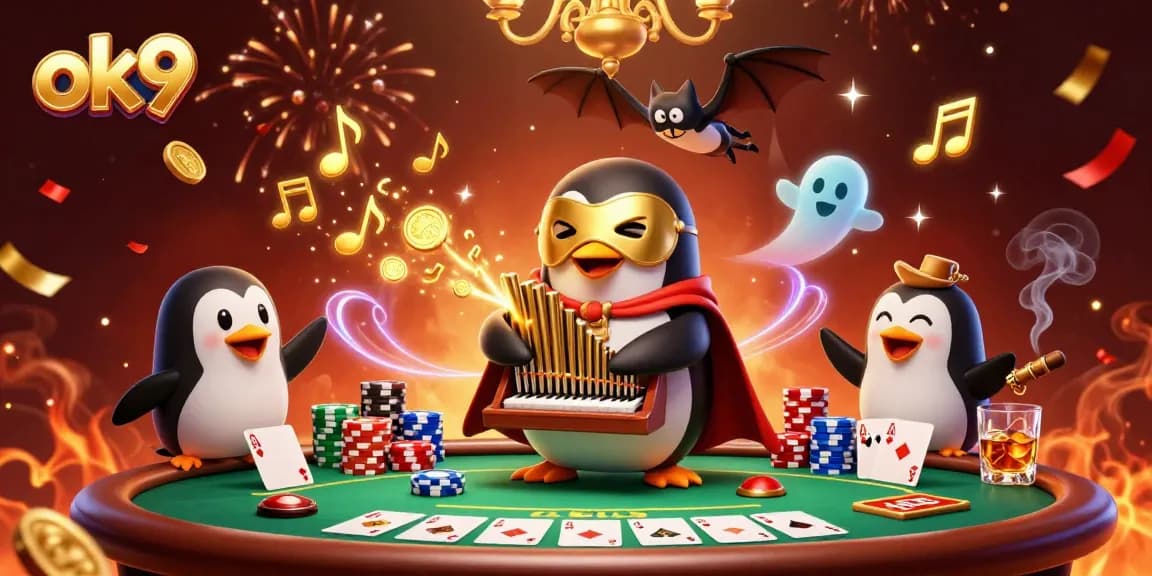 Playfully engaging with thematic content, the ok9 penguin casino scene captivates audiences.