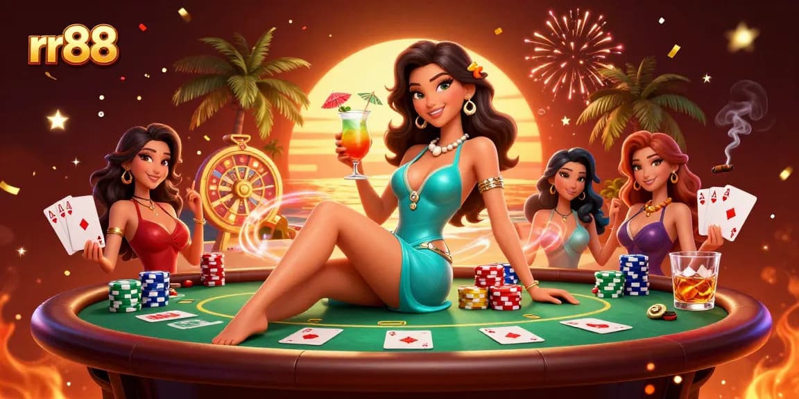 Enjoy thrilling gaming action at rr88 with vibrant casino elements and a stunning atmosphere.