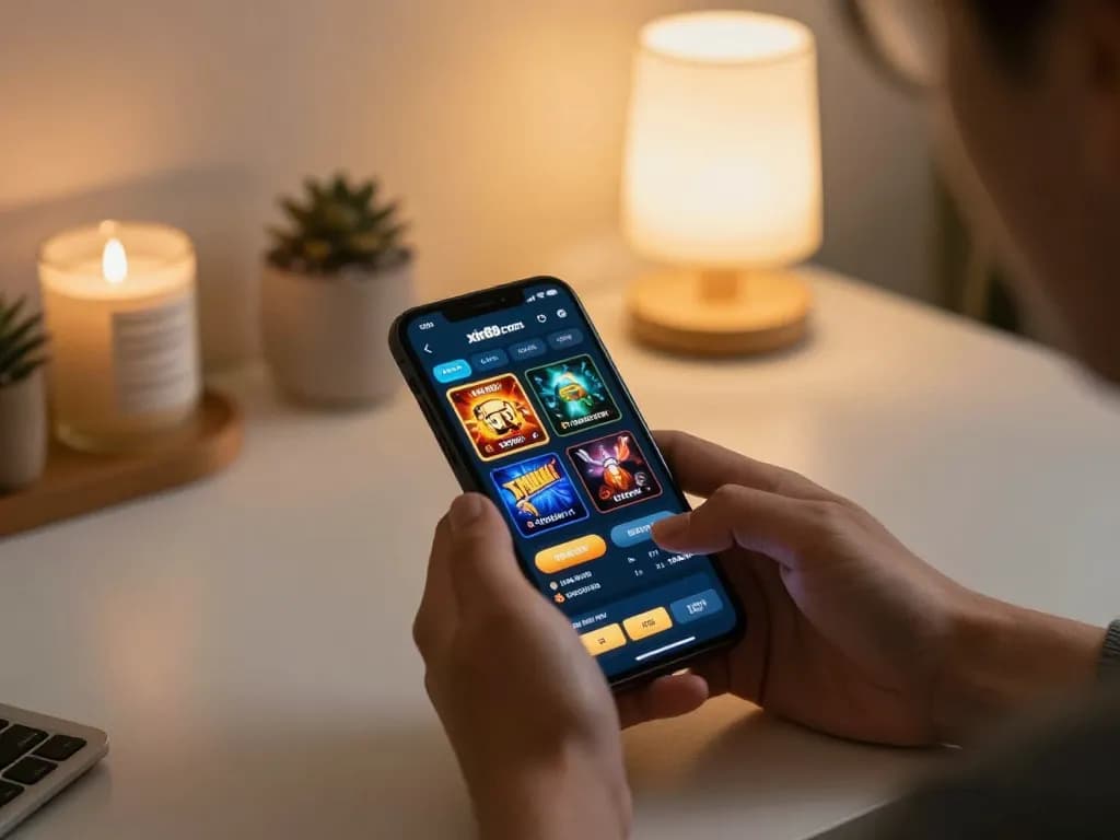 Engaging gameplay on xin88 com mobile app with smartphone and strategy notes for a winning approach