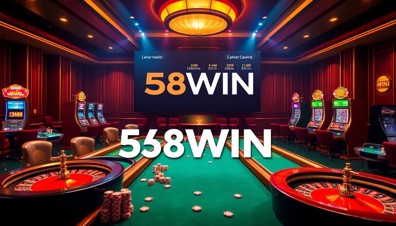 Win big with engaging games at https://58win.cafe/ featuring poker tables and exciting slot machines.