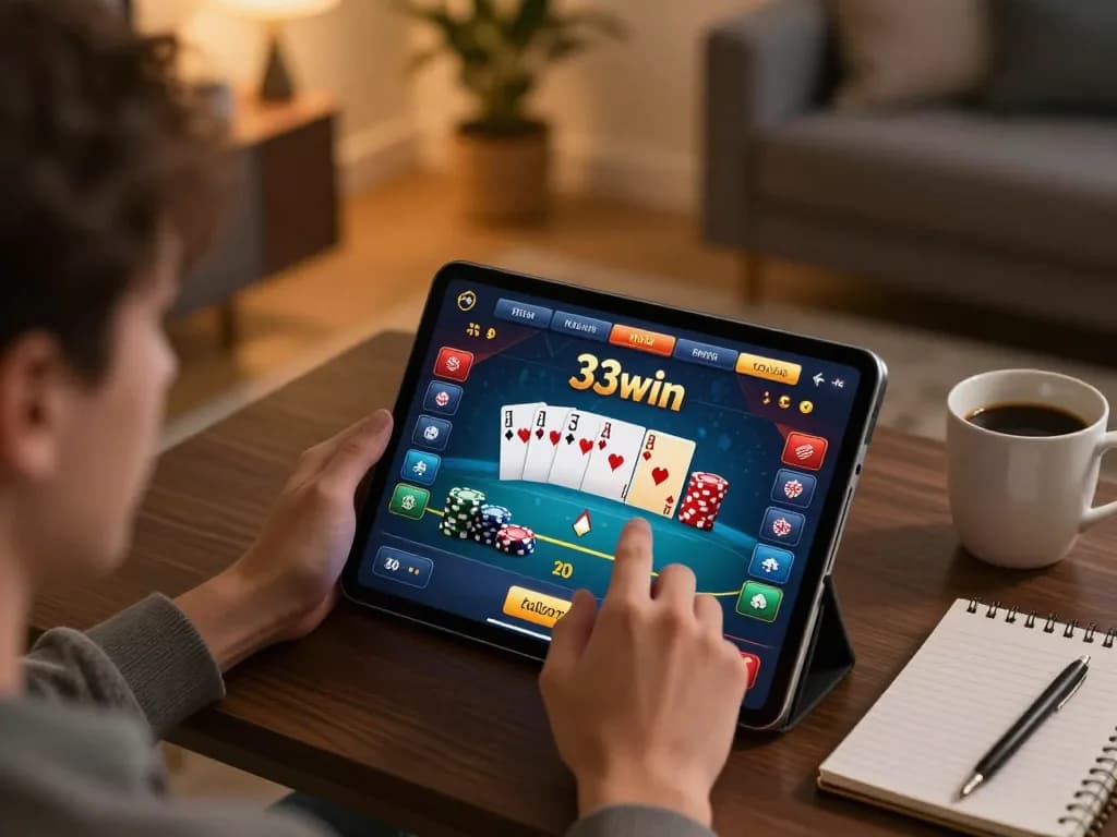 Engaging in the 33win casino app for an immersive online gaming experience