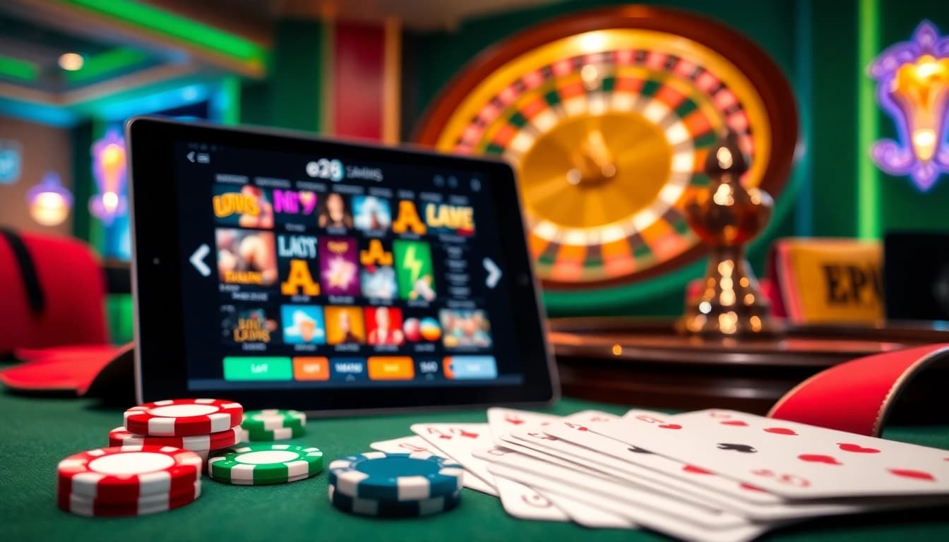 Experience thrilling online gaming at e28 my with vibrant casino visuals and engaging gameplay.