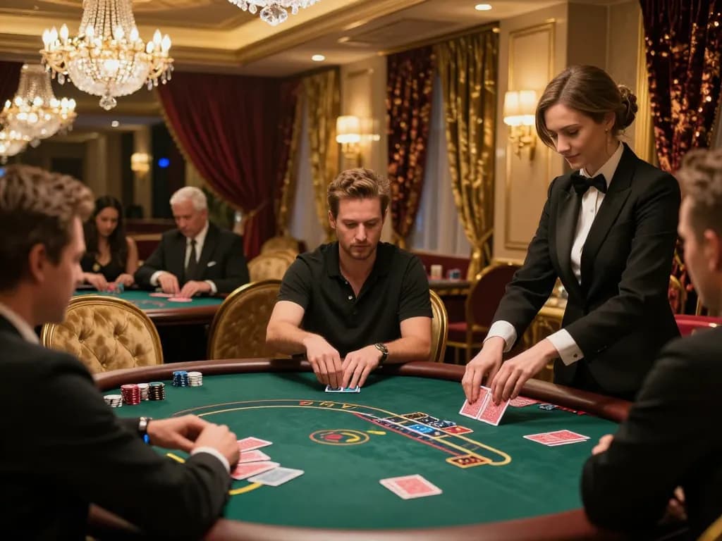 Experience the excitement of high-stakes poker at fun79 vip in a luxurious casino setting