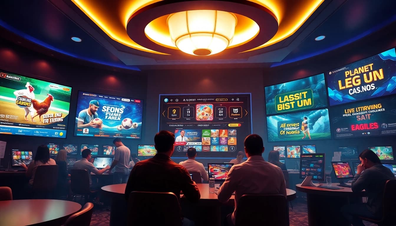 Experience the excitement of online gambling at dagawin.live with vibrant gaming interfaces and engaging visuals.
