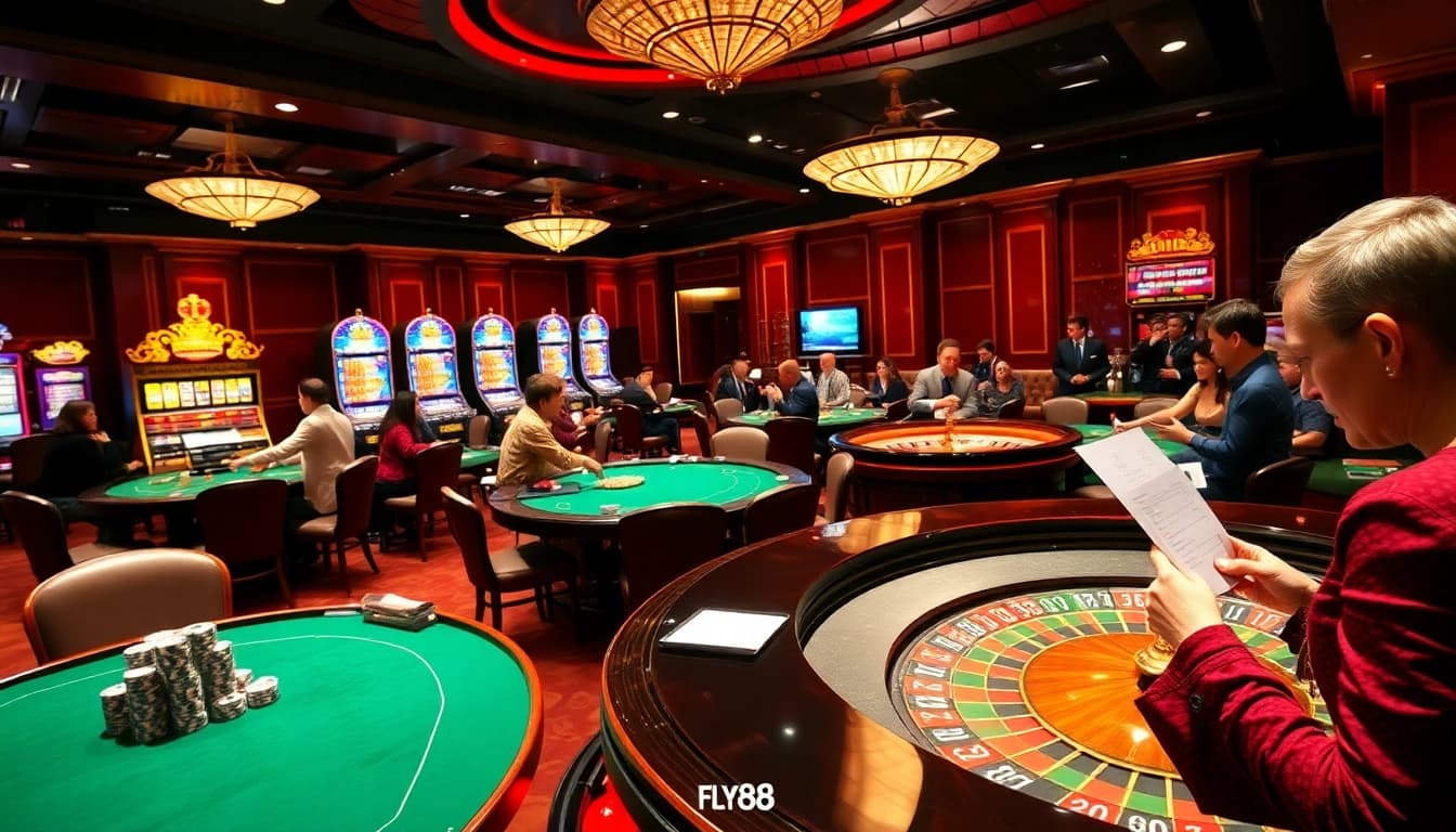 Experience the thrill of betting at nhà cái fly88 with vibrant casino games and dynamic players.