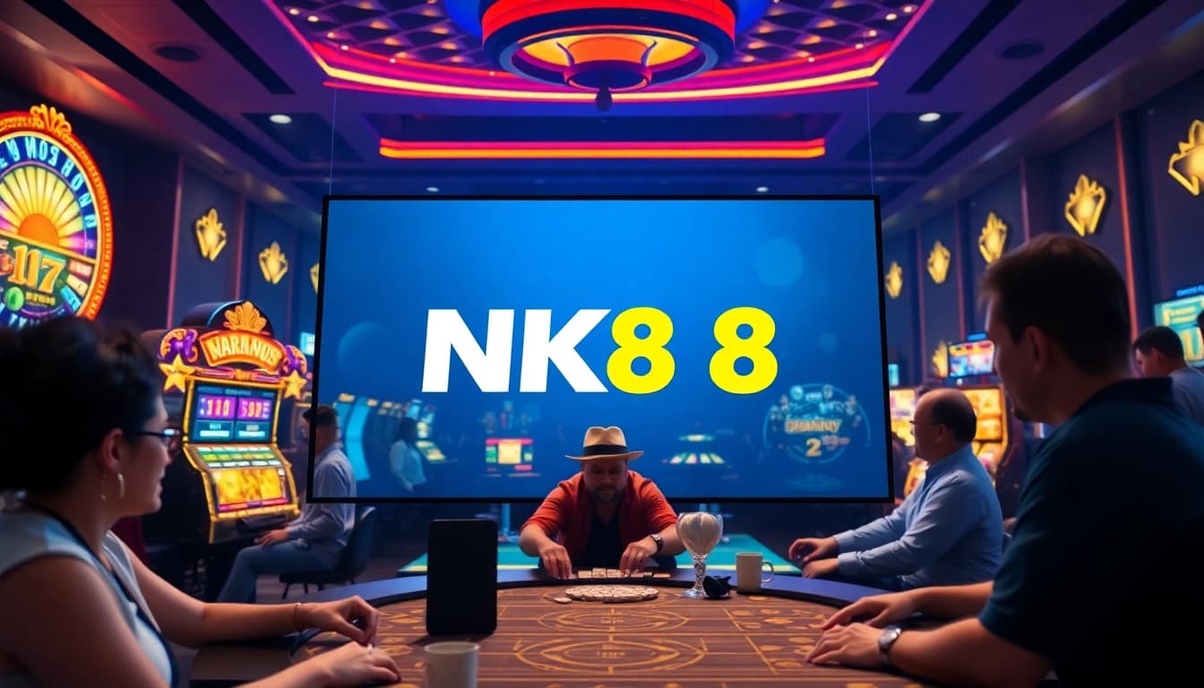 Experience the vibrant online gaming world of nk88 with engaging casino games and a welcoming atmosphere.