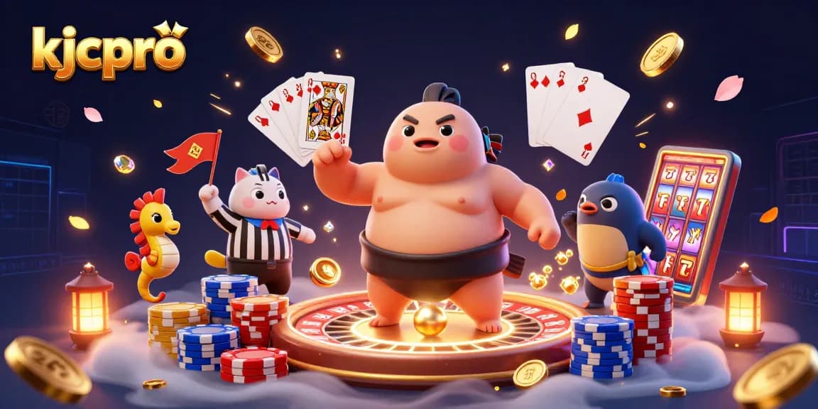 Engage with exciting casino games at kjcpro, featuring vibrant 3D blowfish and energetic gameplay moments.