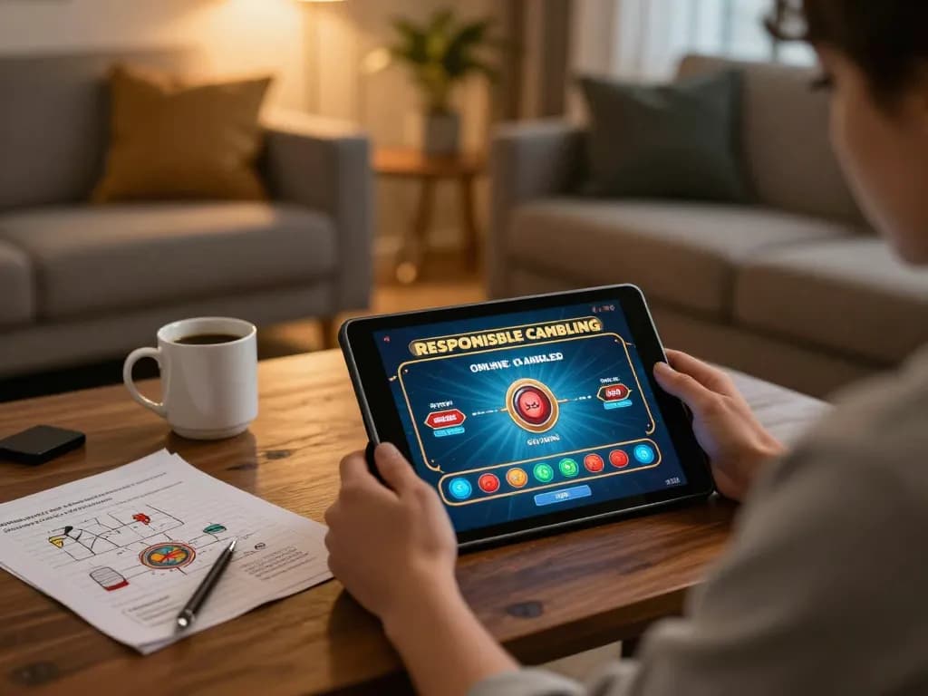 Engaging in responsible online gaming at nk88 com while revamping strategy in a cozy home setting.