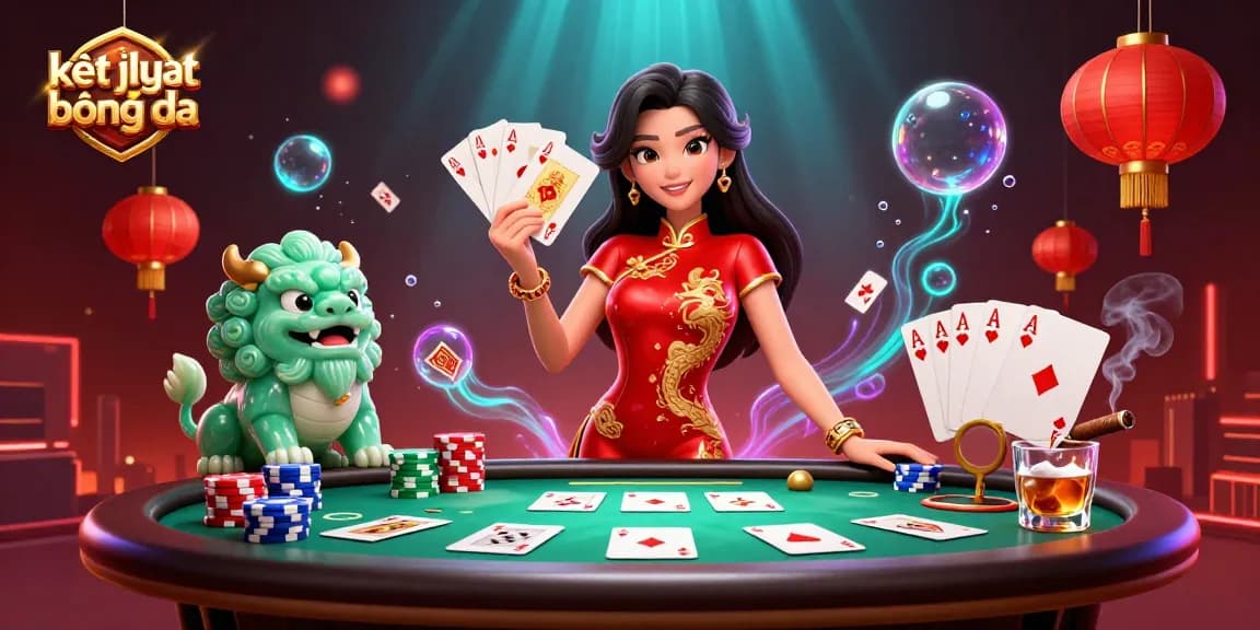 Experience kết quả bóng đá through a vibrant, energetic scene showcasing a refined woman and dynamic gaming elements.