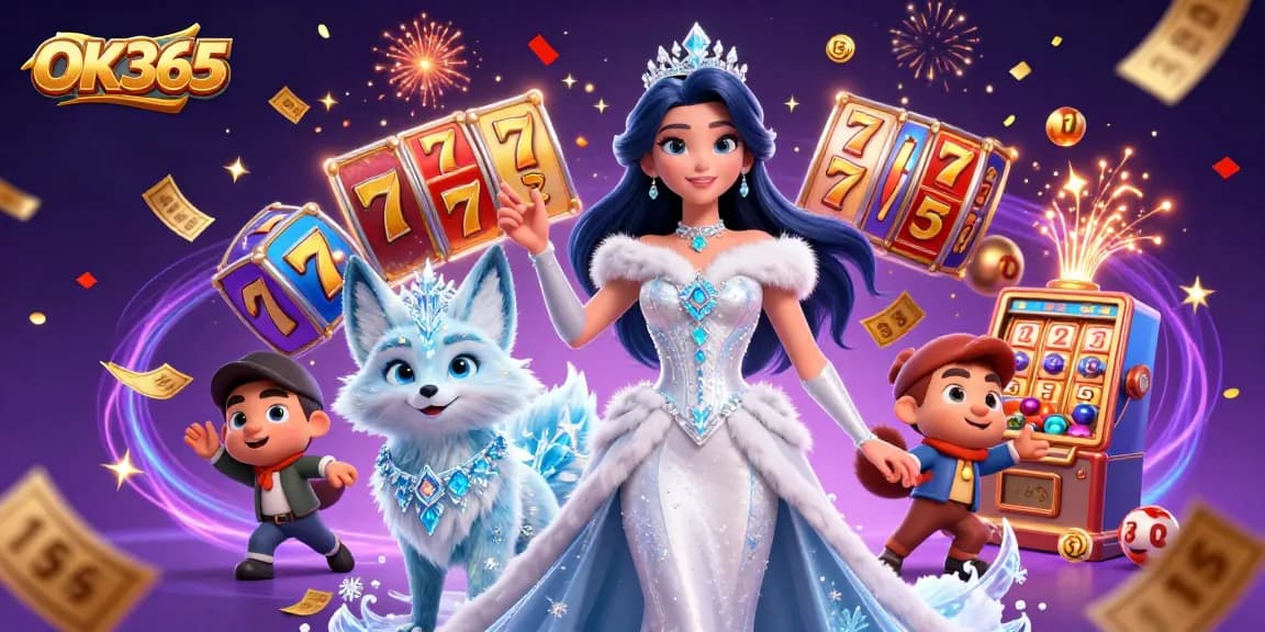 Engage with OK365 gaming excitement through dynamic slot reels, roulette wheels, and jackpot action.