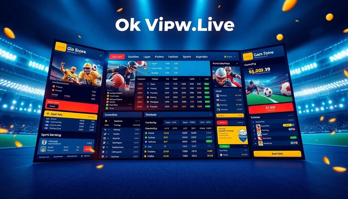 Experience seamless betting at okvipwin.live with a user-friendly interface and exciting promotions.