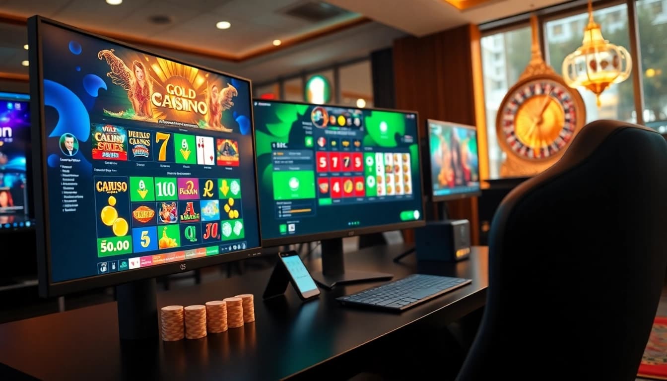 Exciting interaction with ev88win.live online casino games on a modern computer setup.