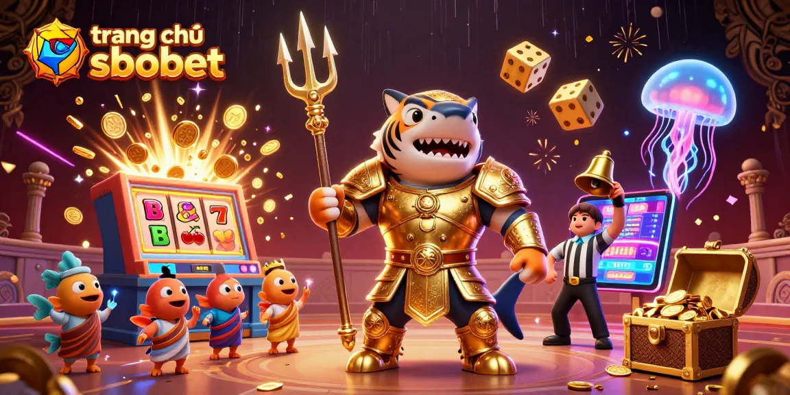 Engage with thrilling slot action on trang chủ sbobet as a tiger shark dominates the underwater colosseum.