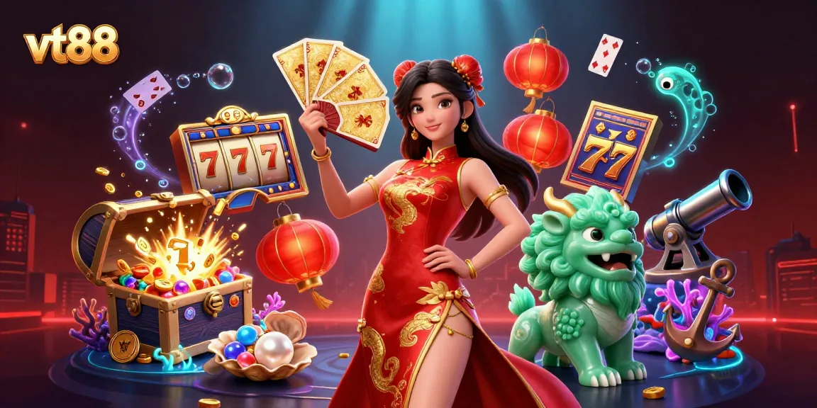 Win big with VT88's online gaming, featuring vibrant slots and a captivating atmosphere.