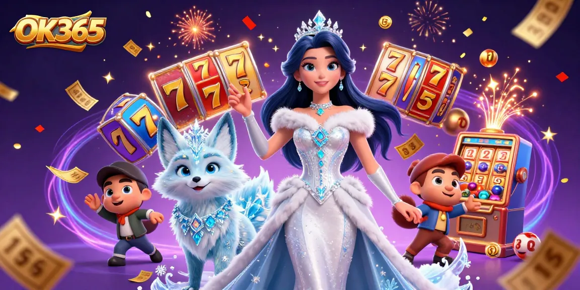 Engage with OK365 gaming excitement through dynamic slot reels, roulette wheels, and jackpot action.