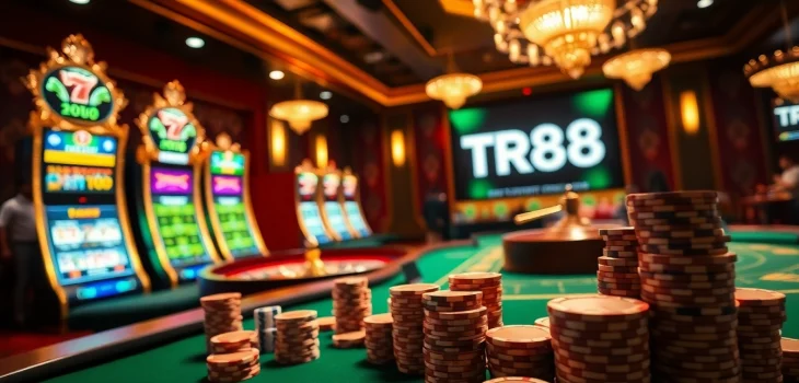 Experience thrilling gameplay at https://tr88games.com/ with vibrant casino visuals and luxury ambiance.