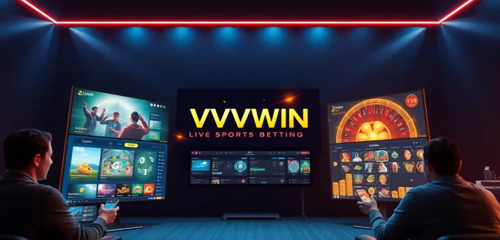 Explore the vibrant digital interface of vvvwin88.live, showcasing online games and engaging user experiences.
