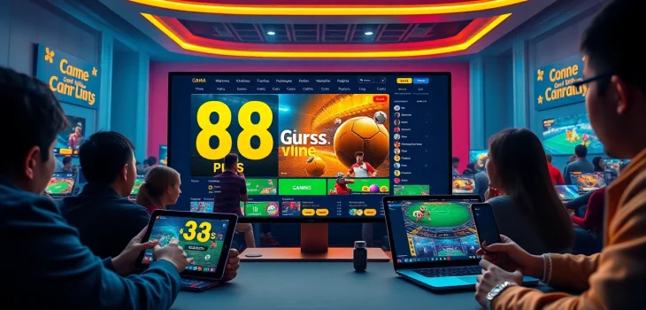 Experience the exciting world of online betting at 98winwin.live with modern devices and vibrant game visuals.