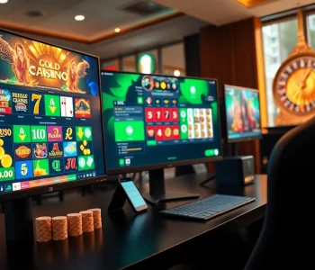 Exciting interaction with ev88win.live online casino games on a modern computer setup.