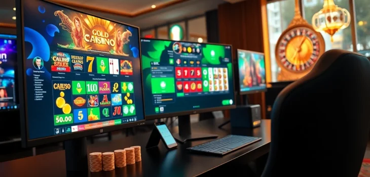 Exciting interaction with ev88win.live online casino games on a modern computer setup.