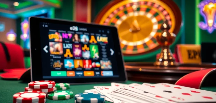 Experience thrilling online gaming at e28 my with vibrant casino visuals and engaging gameplay.