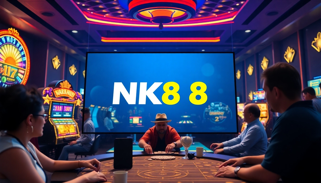 Experience the vibrant online gaming world of nk88 with engaging casino games and a welcoming atmosphere.