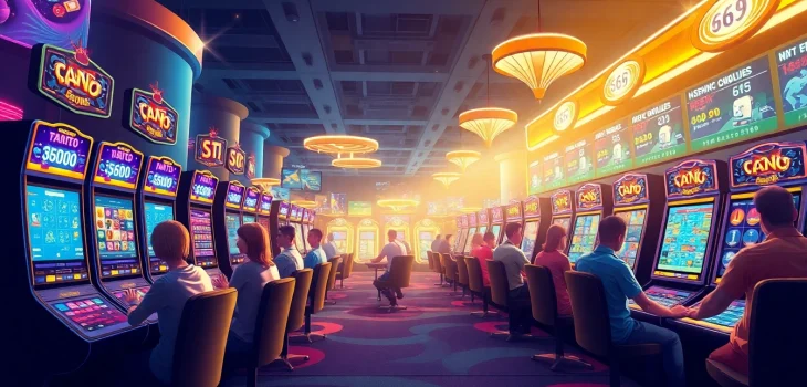 Exciting gaming scene featuring https://sonclub.baby/ with vibrant online game elements and immersive virtual casino atmosphere.