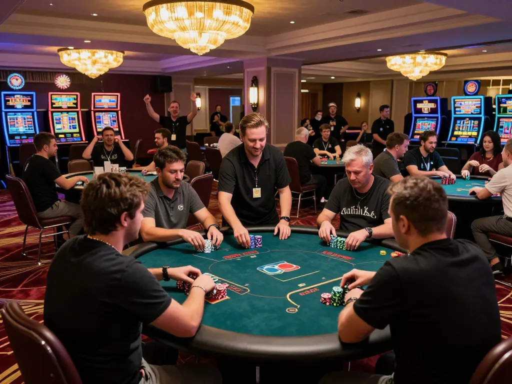 Join the action at 789 WIN’s vibrant poker tables, capturing the thrill of strategic play.